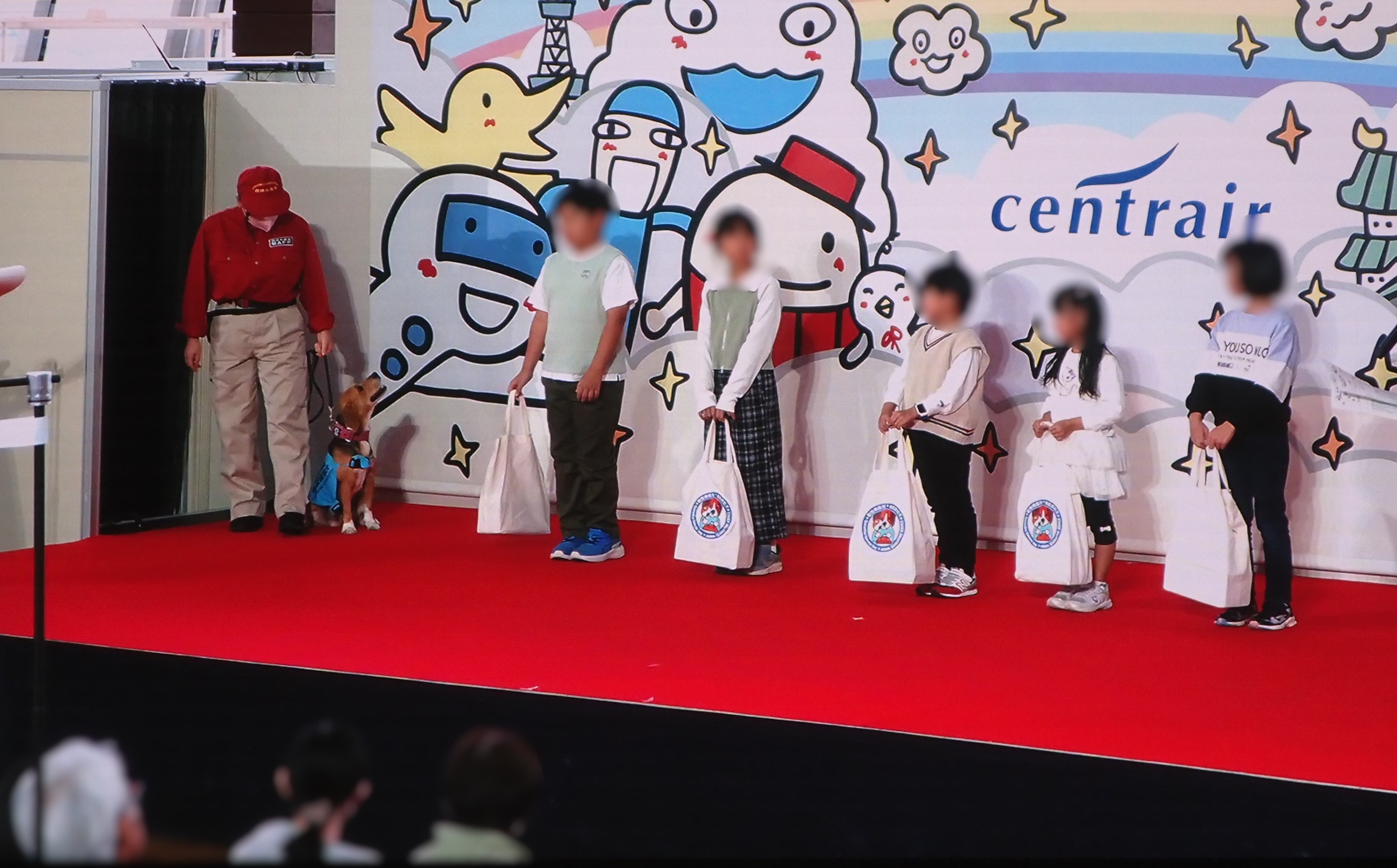 中部空港空の日_探知犬デモ