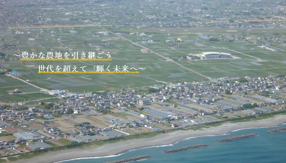南国市の航空写真