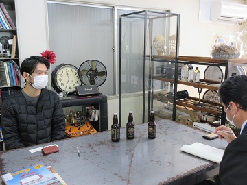 代表との意見交換の様子