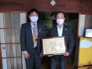 綾川町の川染常男さん画像