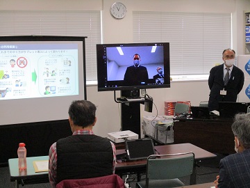 サブシステムでのビデオ通話の実演