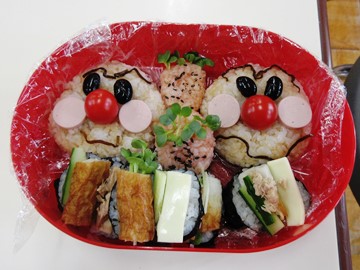 完成したおにぎり