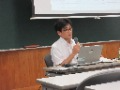猪上次長による講義の様子