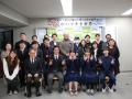 宇和島水産高校の生徒と参加者で記念撮影