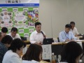 都築消費・安全部長のあいさつ