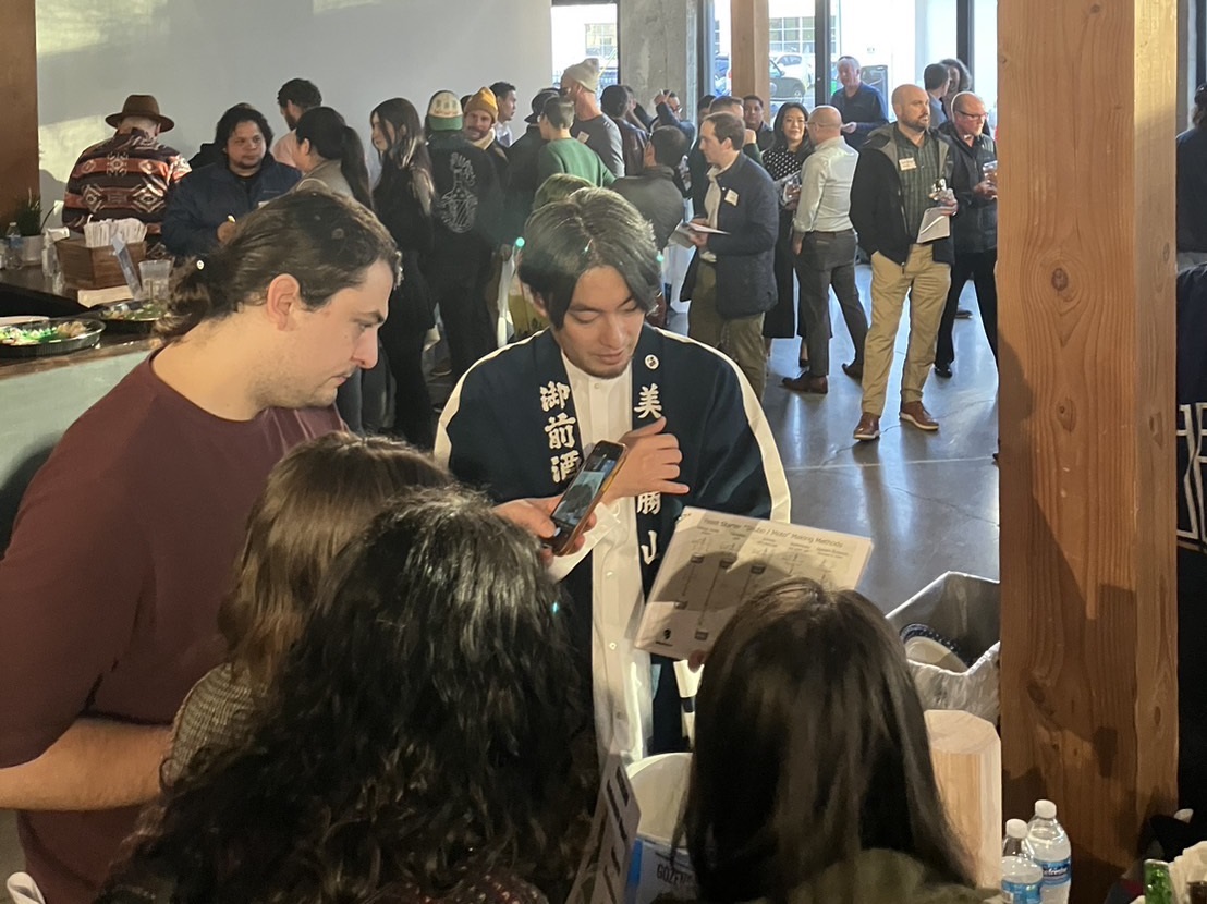 ポートランドでの展示会の様子