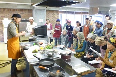 今井先生の調理実演