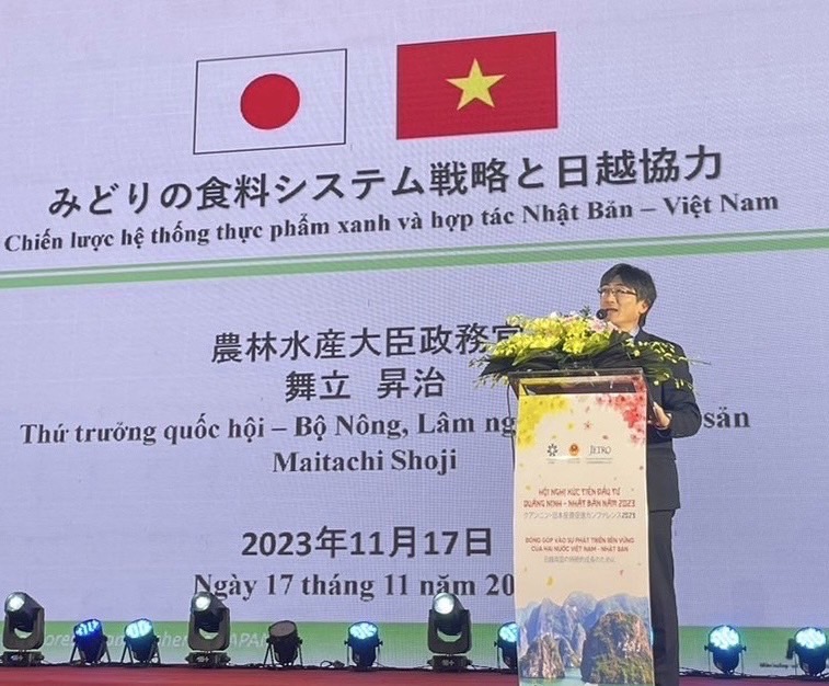 Keynote speech in “Symposium on MIDORI’(Green)s Food , Agriculture, Forestry, Fisheries and Environment”