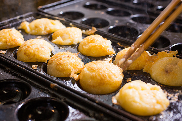 Akashiyaki/Tamagoyaki (Akashi style omelet)