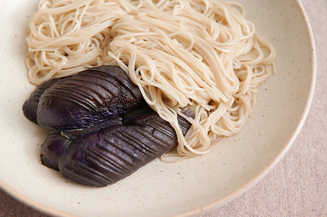 Eggplant Somen