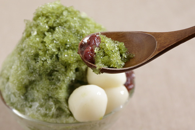 Ujikintoki (Shaved ice)