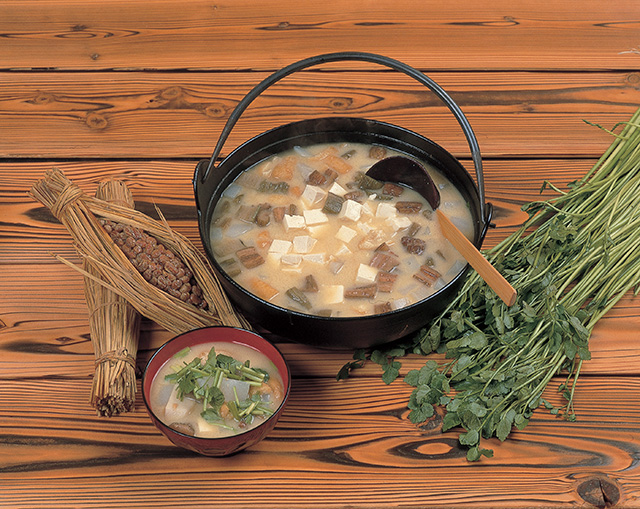 Natto Jiru(natto soup) 
