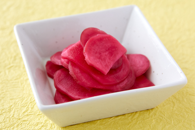 Crimson Turnip Pickles