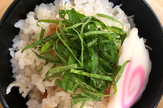 Ume gohan (rice with Japanese plums)