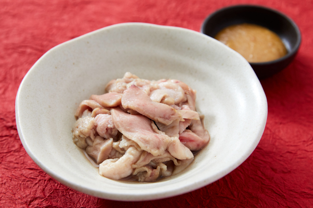 Same Namasu (Raw Shark and Vegetables Seasoned in Vinegar)