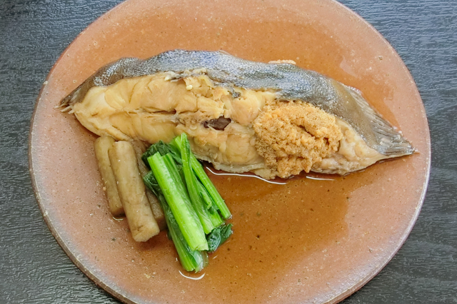 Nametagarei no nitsuke(Boiled slime flounder)