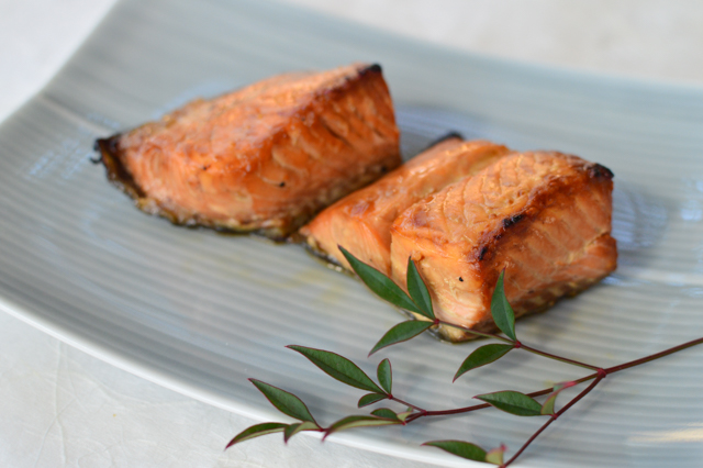 Salmon yakizuke