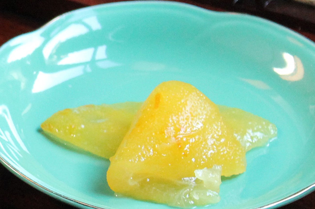Boiled Yuzu Peel