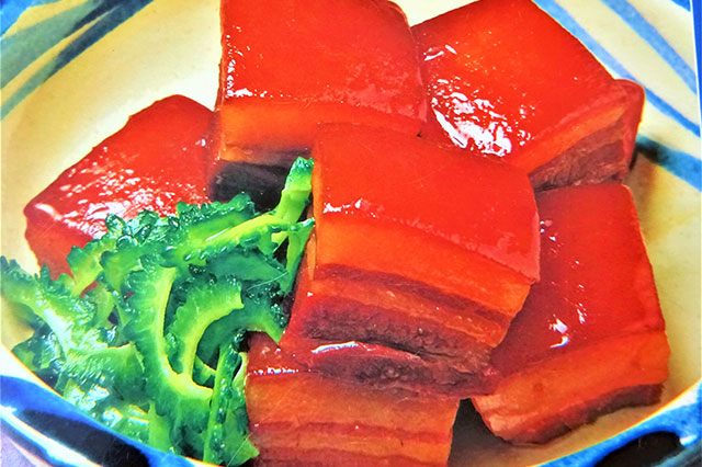 Rafute (Okinawan-style stewed pork cubes)