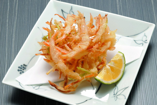 White Shrimp Kakiage