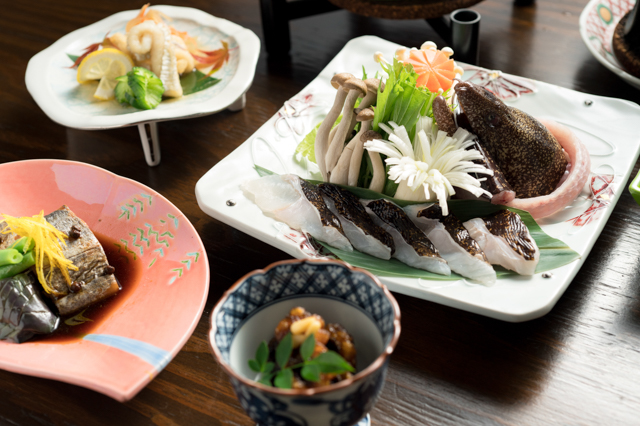 Utsubo (moray eel) cuisine/utsubo tsukudani