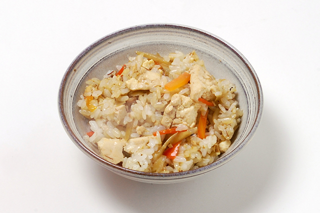 Tofumeshi (Tofu and Rice)