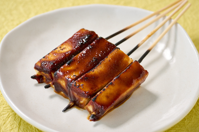 Tofu Dengaku (Grilled Tofu Dressed With Sweet Miso Paste)