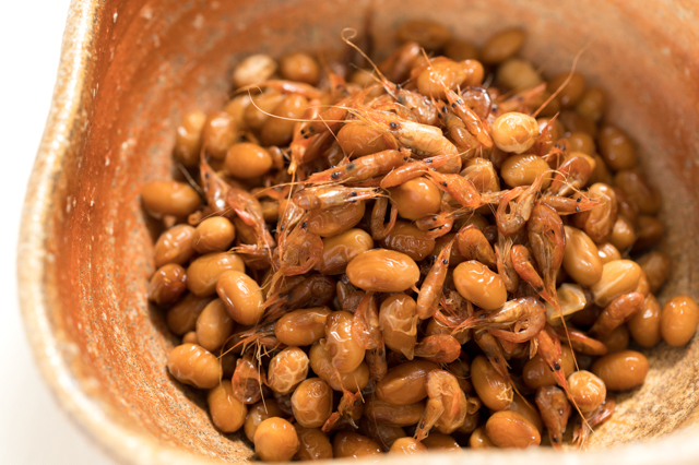 Ebi Mame (Shrimp and Beans)