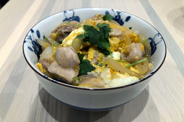 Oyako-don (Chicken and egg bowl)