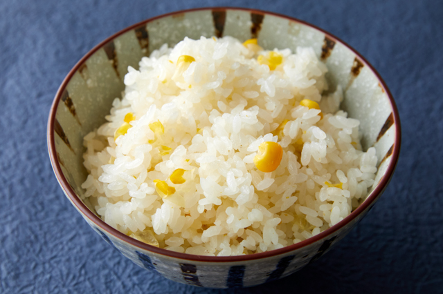 Tokibi Meshi (Rice with Corn)