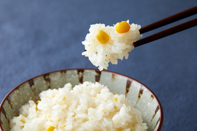 Tokibi Meshi (Rice with Corn)