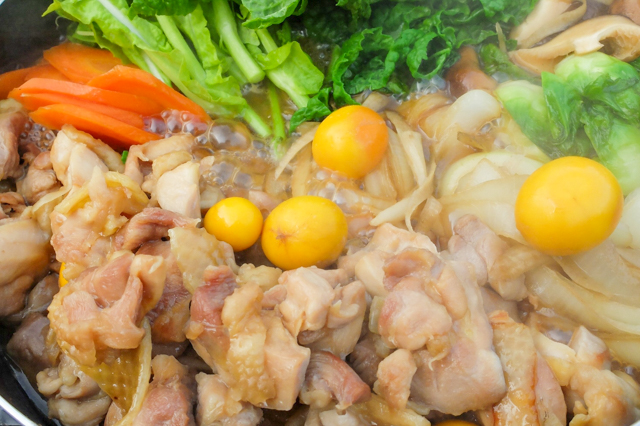 Toriniku no Sukiyaki