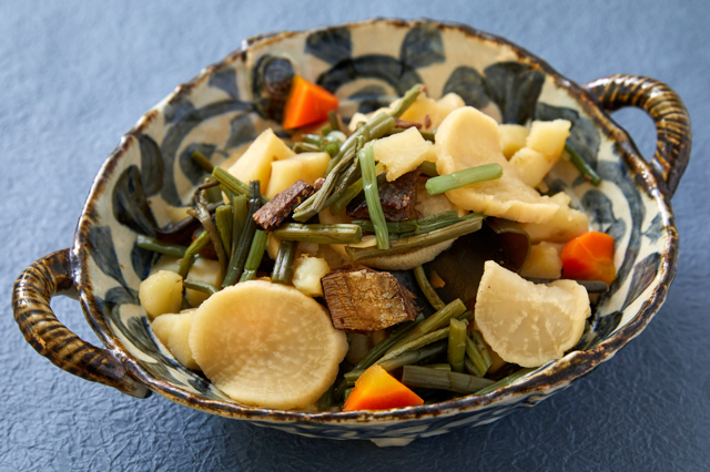 Shimi Daikon no Otaue no Nimono