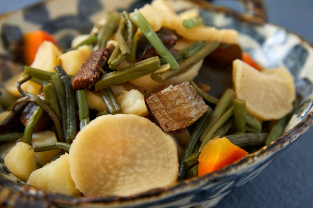 Shimi Daikon no Otaue no Nimono