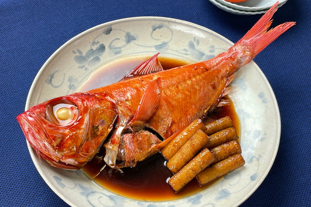 Kinme no Nitsuke (Stewed Red Snapper)