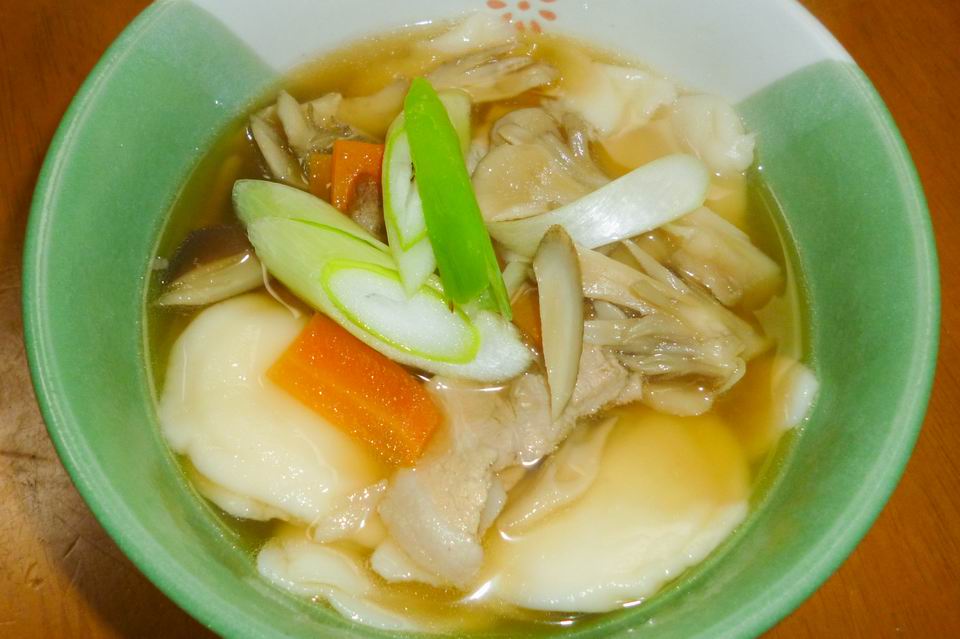 Hittsumi (Wheat Flour Dumpling Soup)