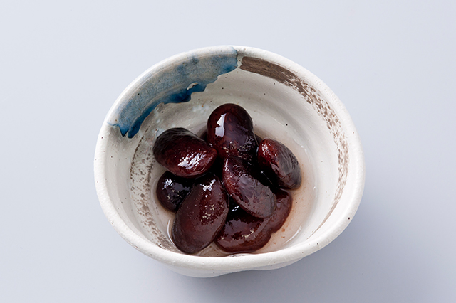 Simmered Runner beans