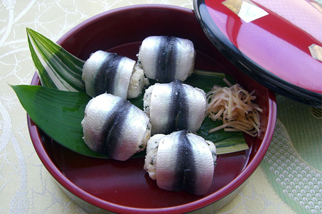 Azuma (Vinegared Sushi on Soy Pulp)