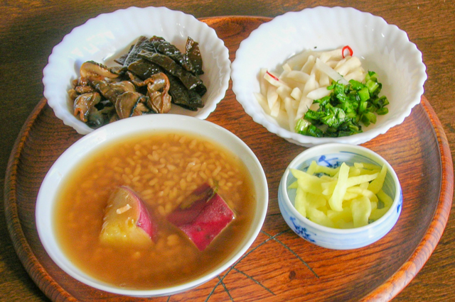Shima no Chagayu (Island tea rice porridge)