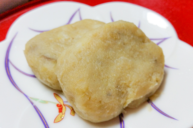 Koppa-mochi (Sweet potato rice cake)