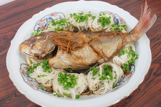 Tai Somen (Sea Bream Somen Noodles)