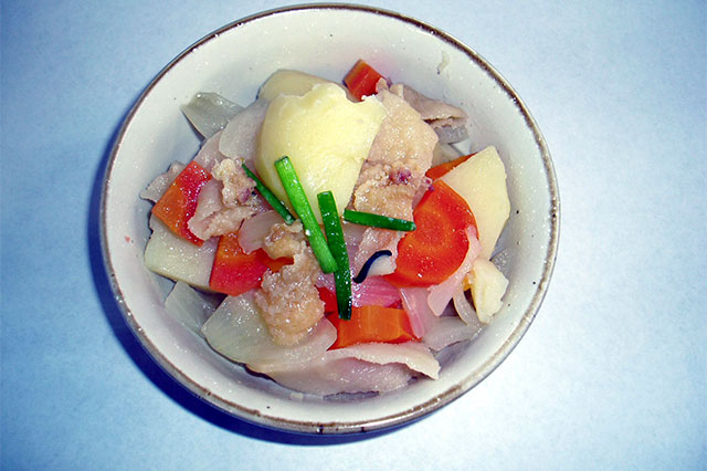 Kujira-jaga (Whale Potato Stew)