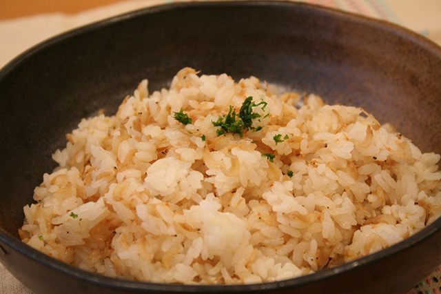Ami-Meshi (Mixed Rice with Krill)