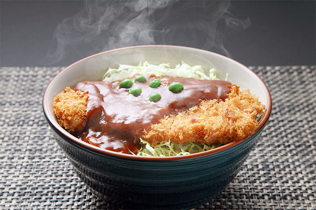 Demi Katsu Don (Demi-glace Sauced Pork Cutlet on Rice)