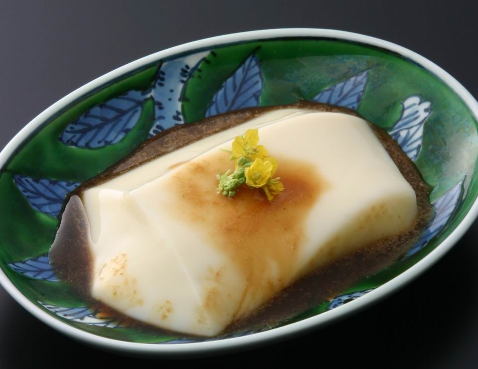 Go Dofu with Sesame Soy Sauce