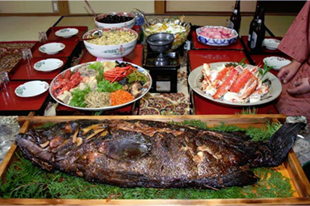 Ara no Sugata-Ni (Simmered Whole Ara)