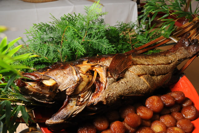 Ara no Sugata-Ni (Simmered Whole Ara)