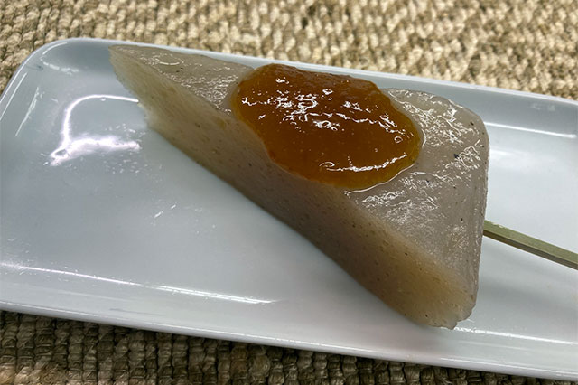 Konjac(=yam cake) no Miso Oden