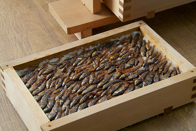 Moroko-zushi (Sushi with ‘Moroko’ Willow Gudgeon)