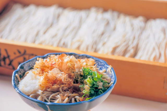 Oroshi-soba (Soba Noodles with grated daikon)